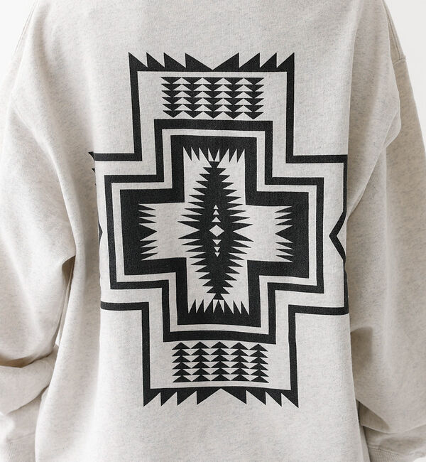 ABAHOUSE「【PENDLETON/ペンドルトン】Back Print Sweat / ハーデ」|スウェット・ジャージ|