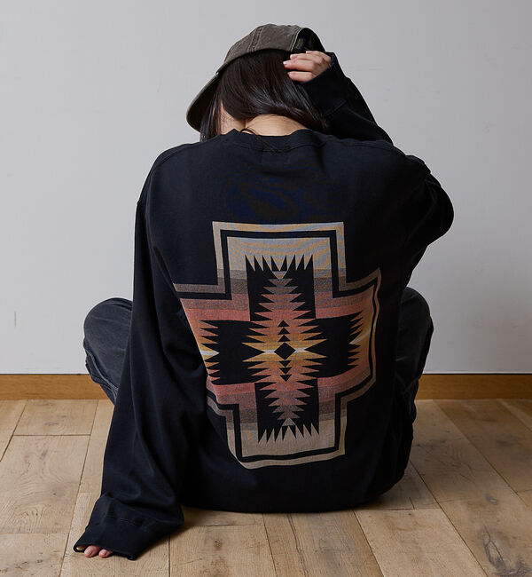 ABAHOUSE「【PENDLETON/ペンドルトン】Back Print Sweat / ハーデ」|スウェット・ジャージ|