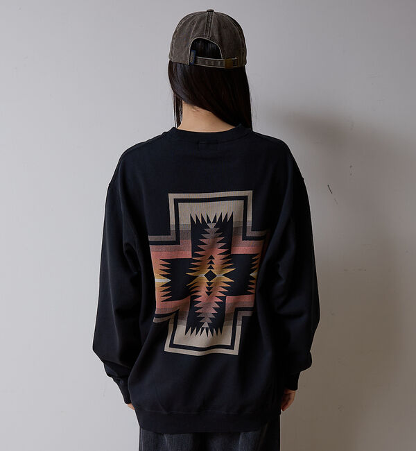 ABAHOUSE「【PENDLETON/ペンドルトン】Back Print Sweat / ハーデ」|スウェット・ジャージ|