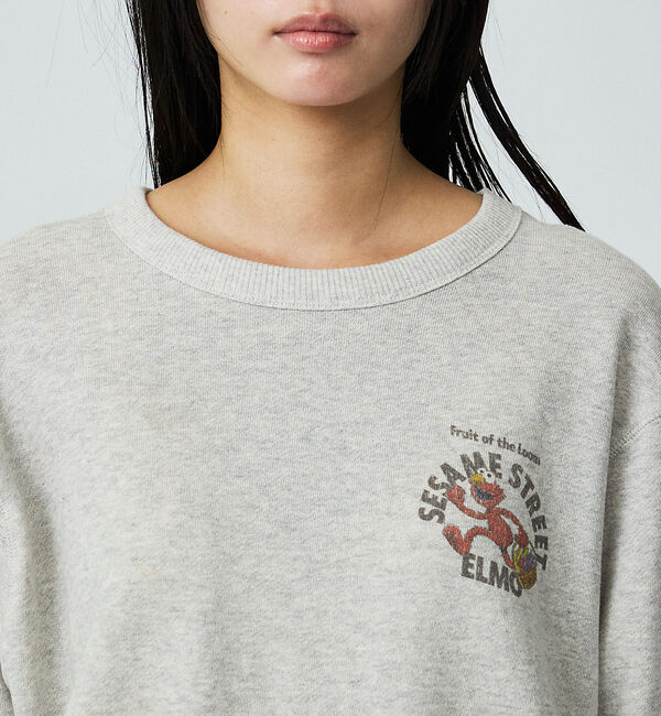 ABAHOUSE「【FRUIT OF THE LOOM/フルーツオブザルーム&times;SESAME STR」|スウェット・ジャージ|