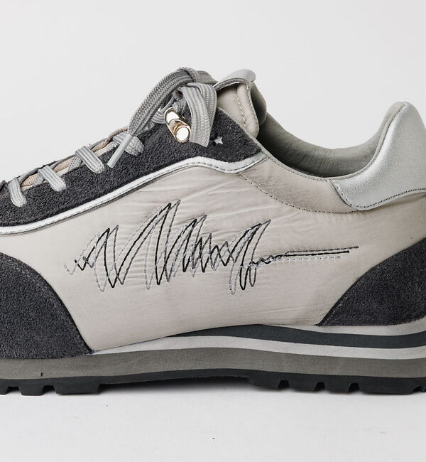 alfredoBANNISTER「【26S/S】ヴィンテージ コンビネーション スニーカー」|スニーカー|