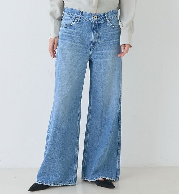 Rouge vif「【upper hights/アッパーハイツ】別注THE LAUREN フレアデニ」|デニム|ブルー