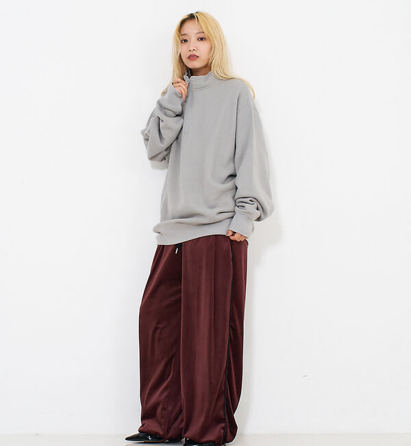 NOMINE「【Champion】ハーフジップ スウェット」|スウェット・ジャージ|