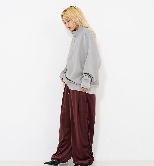 NOMINE「【Champion】ハーフジップ スウェット」|スウェット・ジャージ|