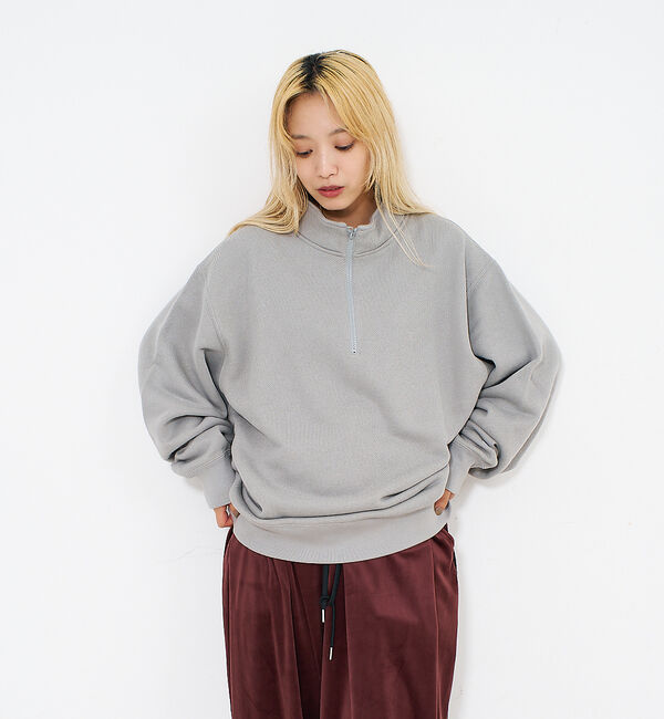 NOMINE「【Champion】ハーフジップ スウェット」|スウェット・ジャージ|