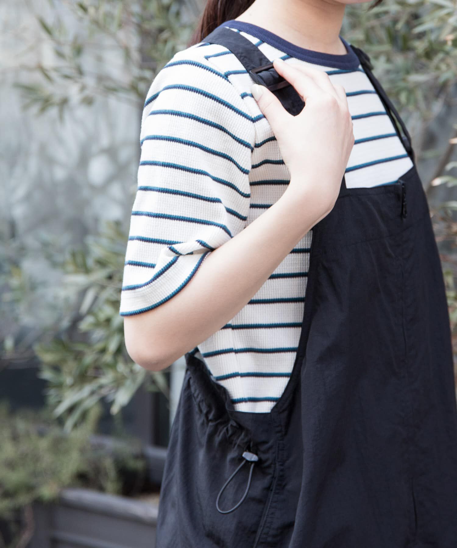 URBAN RESEARCH DOORS「FORK&SPOON　ワッフルジャガードTシャツ」|Tシャツ・カットソー|