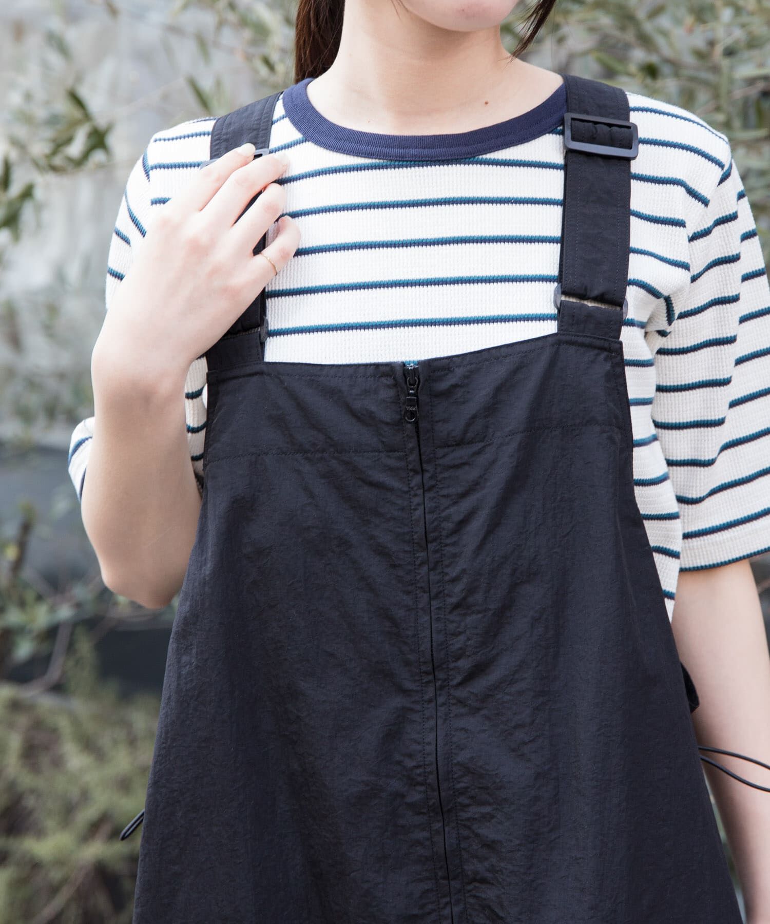 URBAN RESEARCH DOORS「FORK&SPOON　ワッフルジャガードTシャツ」|Tシャツ・カットソー|