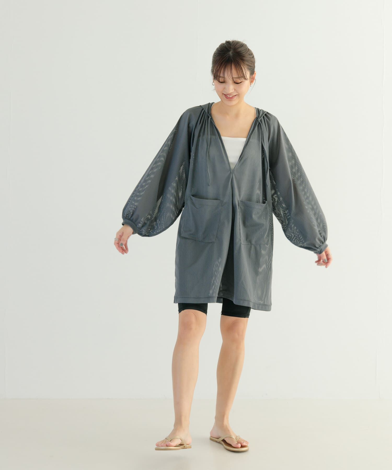 URBAN RESEARCH「Swim URBAN RESEARCH　スイム メッシュチュニック」|ビキニ|