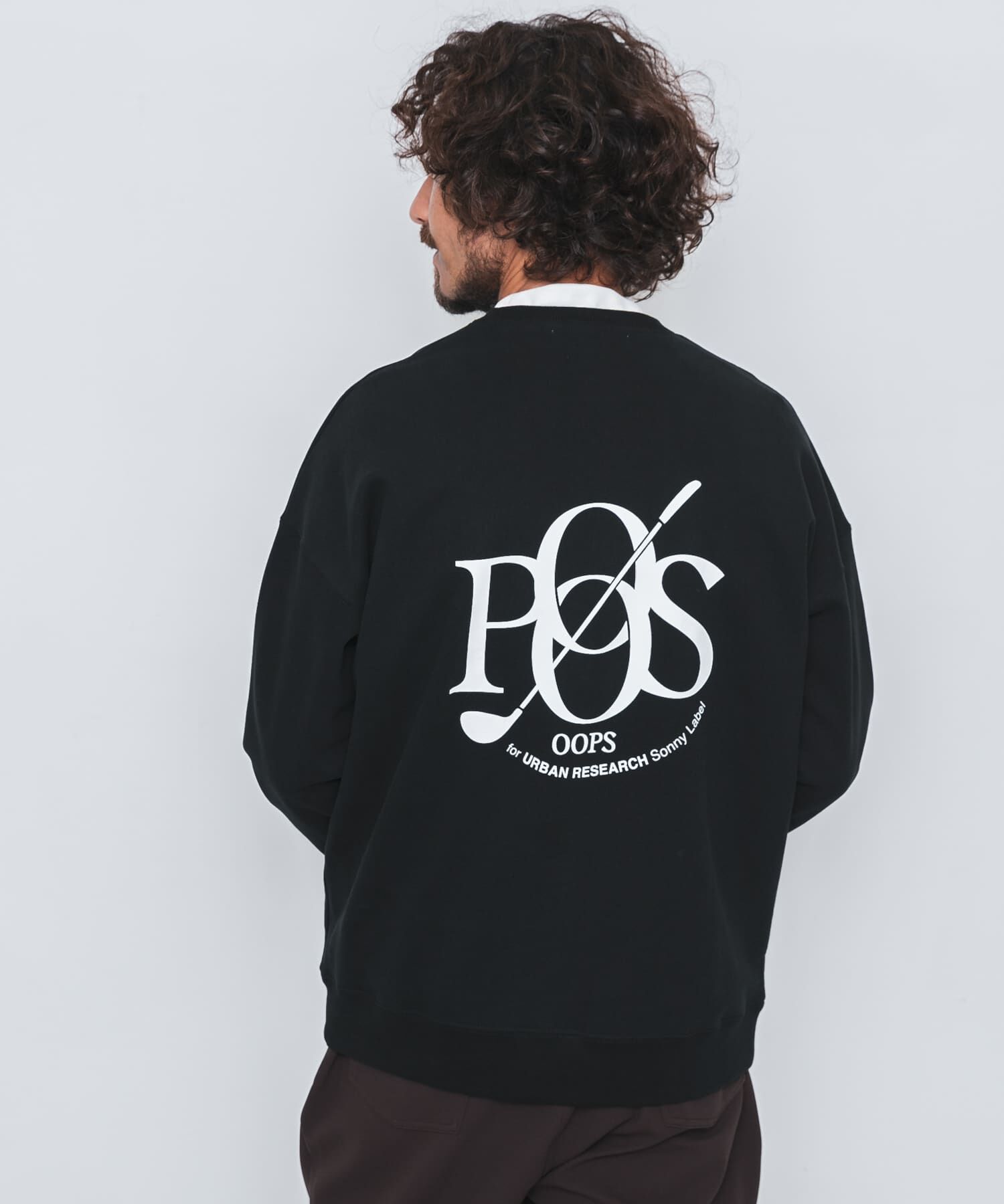 Sonny Label 「OOPS　裏起毛バックロゴスウェット」|スウェット・ジャージ|