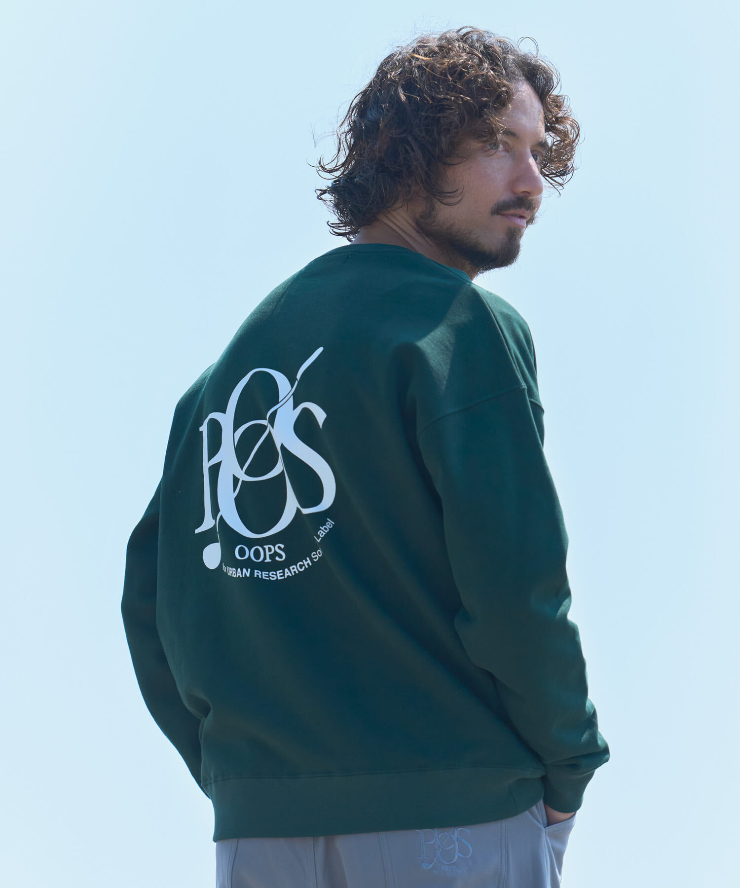 Sonny Label 「OOPS　裏起毛バックロゴスウェット」|スウェット・ジャージ|