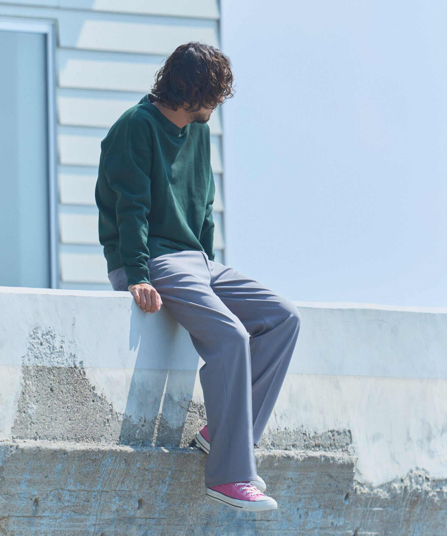 Sonny Label 「OOPS　裏起毛バックロゴスウェット」|スウェット・ジャージ|