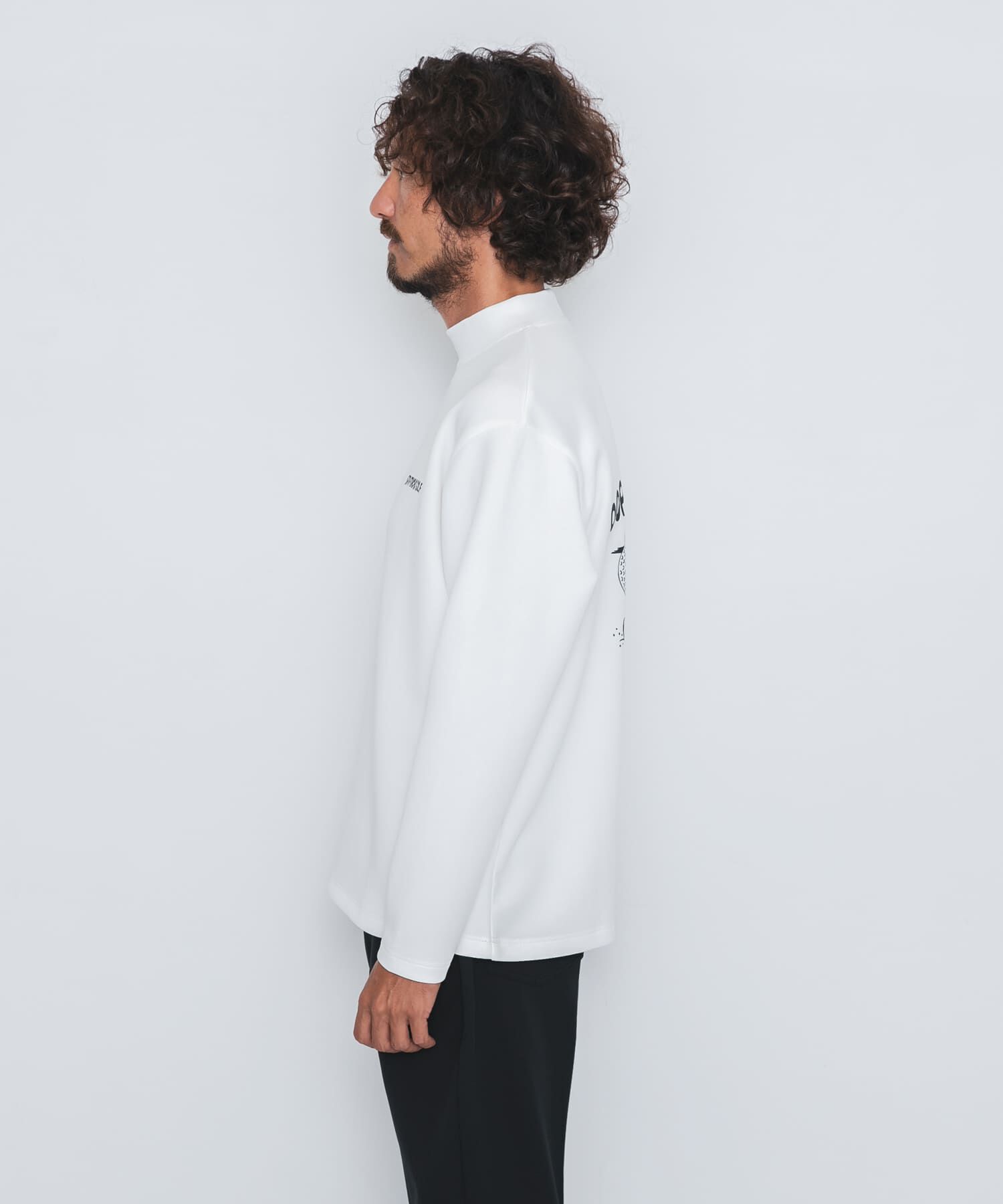 Sonny Label 「OOPS&times;RYUAMBE 　モックネックロングTシャツ」|Tシャツ・カットソー|