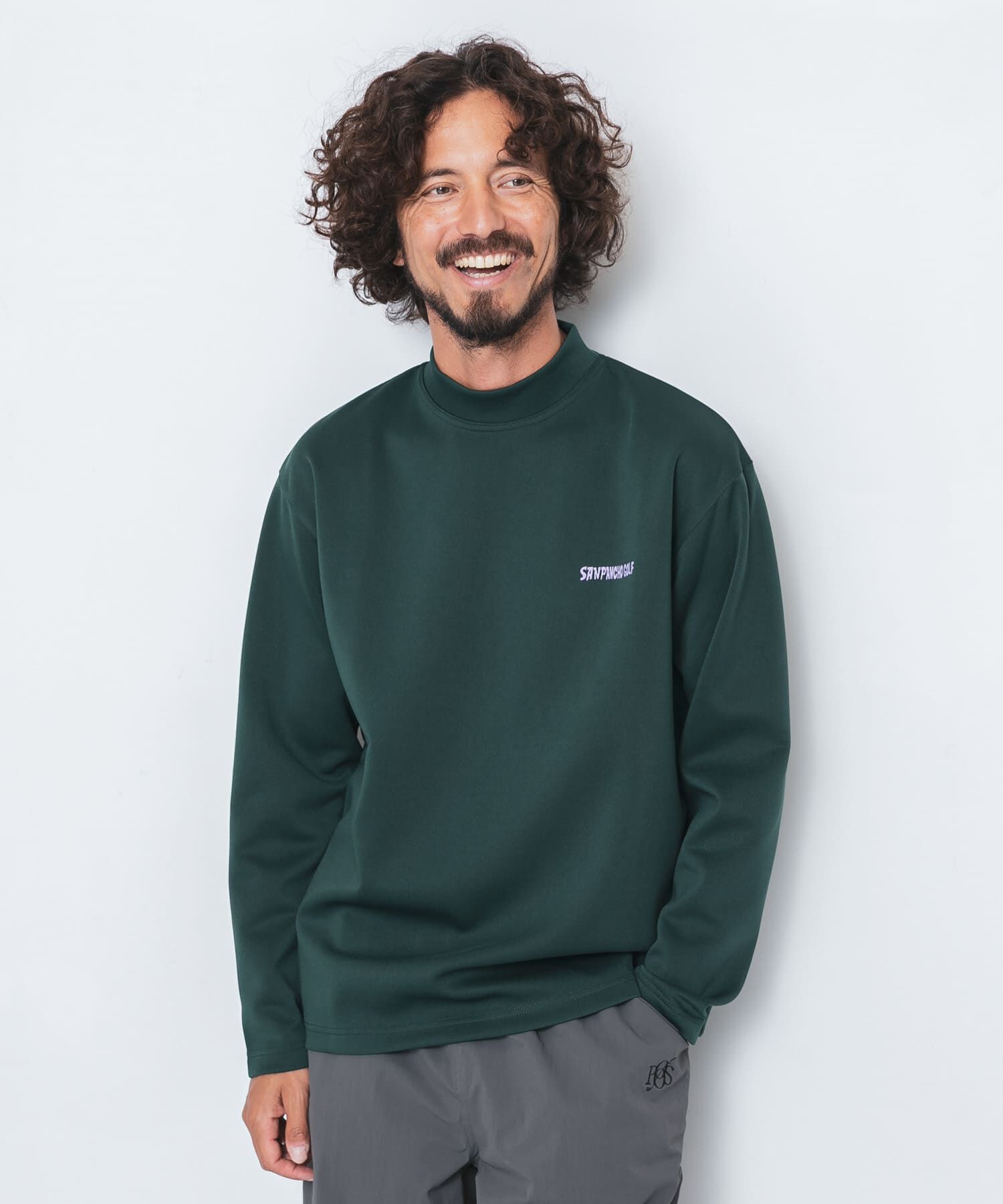 Sonny Label 「OOPS&times;RYUAMBE 　モックネックロングTシャツ」|Tシャツ・カットソー|