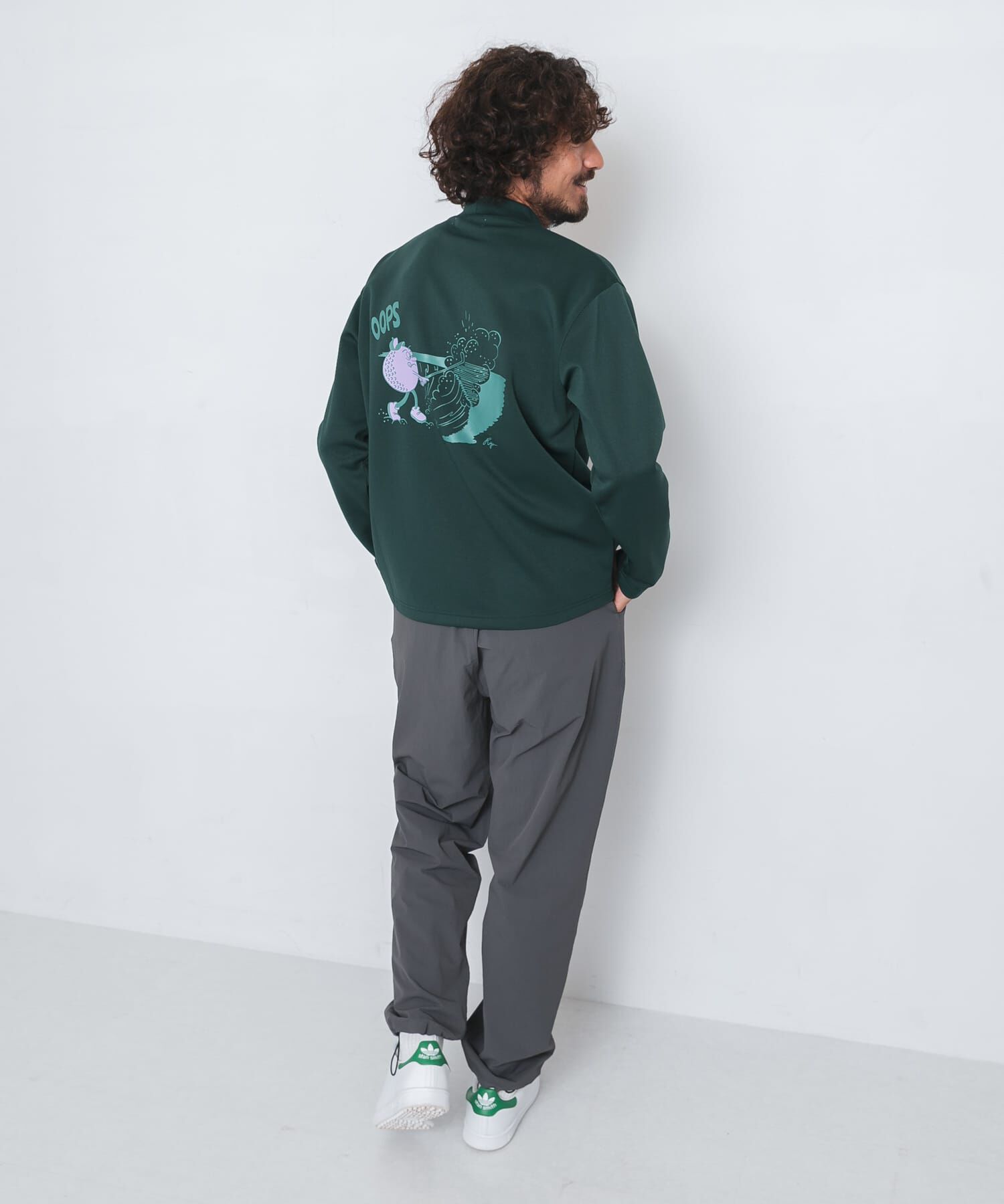 Sonny Label 「OOPS&times;RYUAMBE 　モックネックロングTシャツ」|Tシャツ・カットソー|