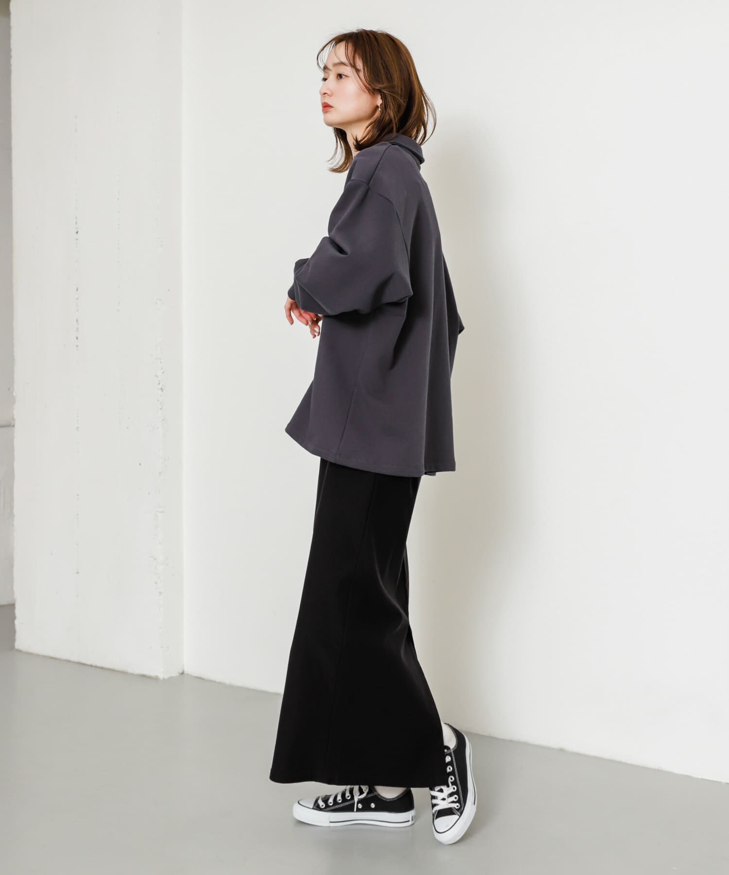 SENSE OF PLACE by URBAN RESEARCH「『別注』『ユニセックス』TeddyBear&times;SOP　テディベアハーフZIPスウェット」|スウェット・ジャージ|