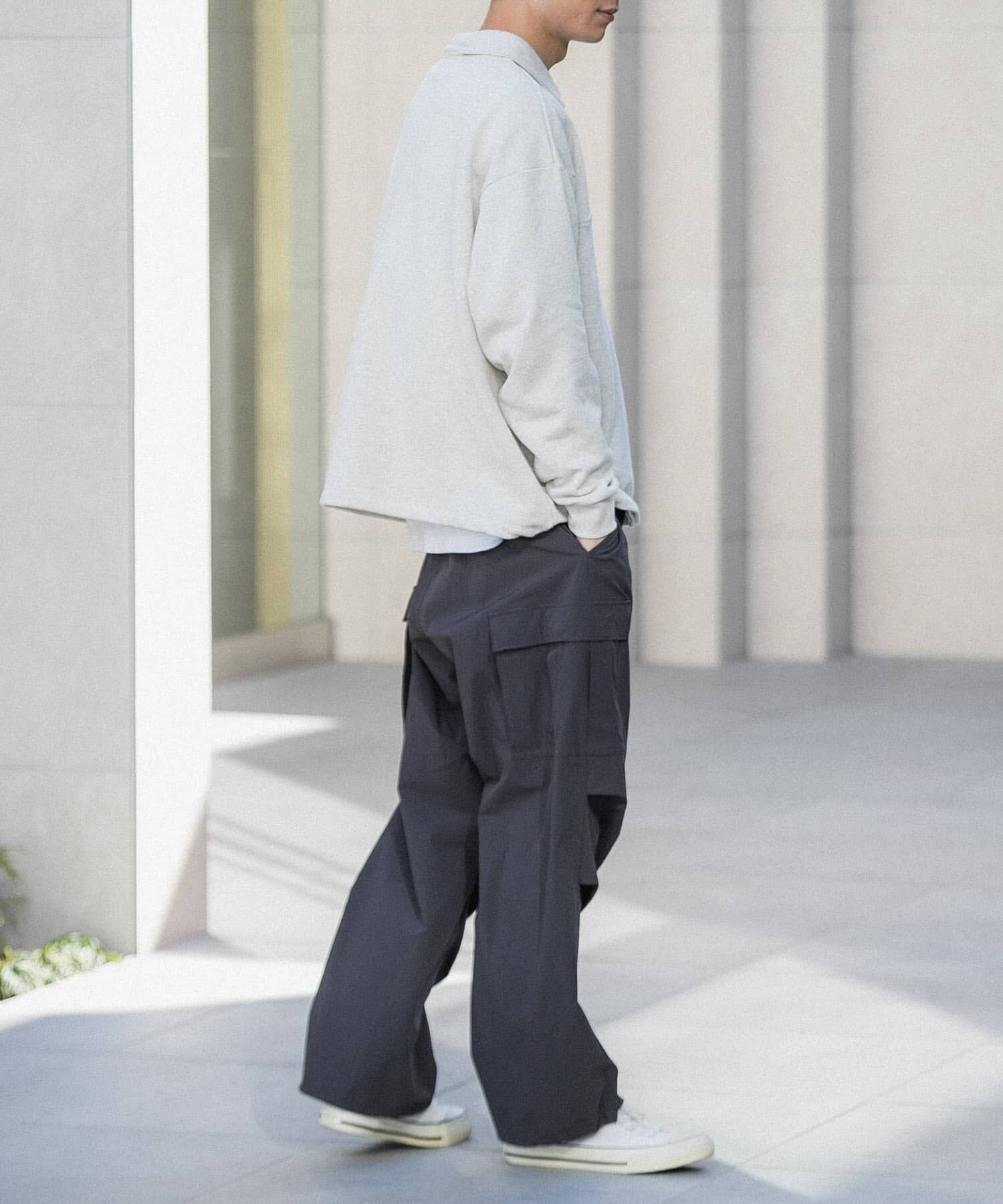 SENSE OF PLACE by URBAN RESEARCH「『別注』『ユニセックス』TeddyBear&times;SOP　テディベアハーフZIPスウェット」|スウェット・ジャージ|