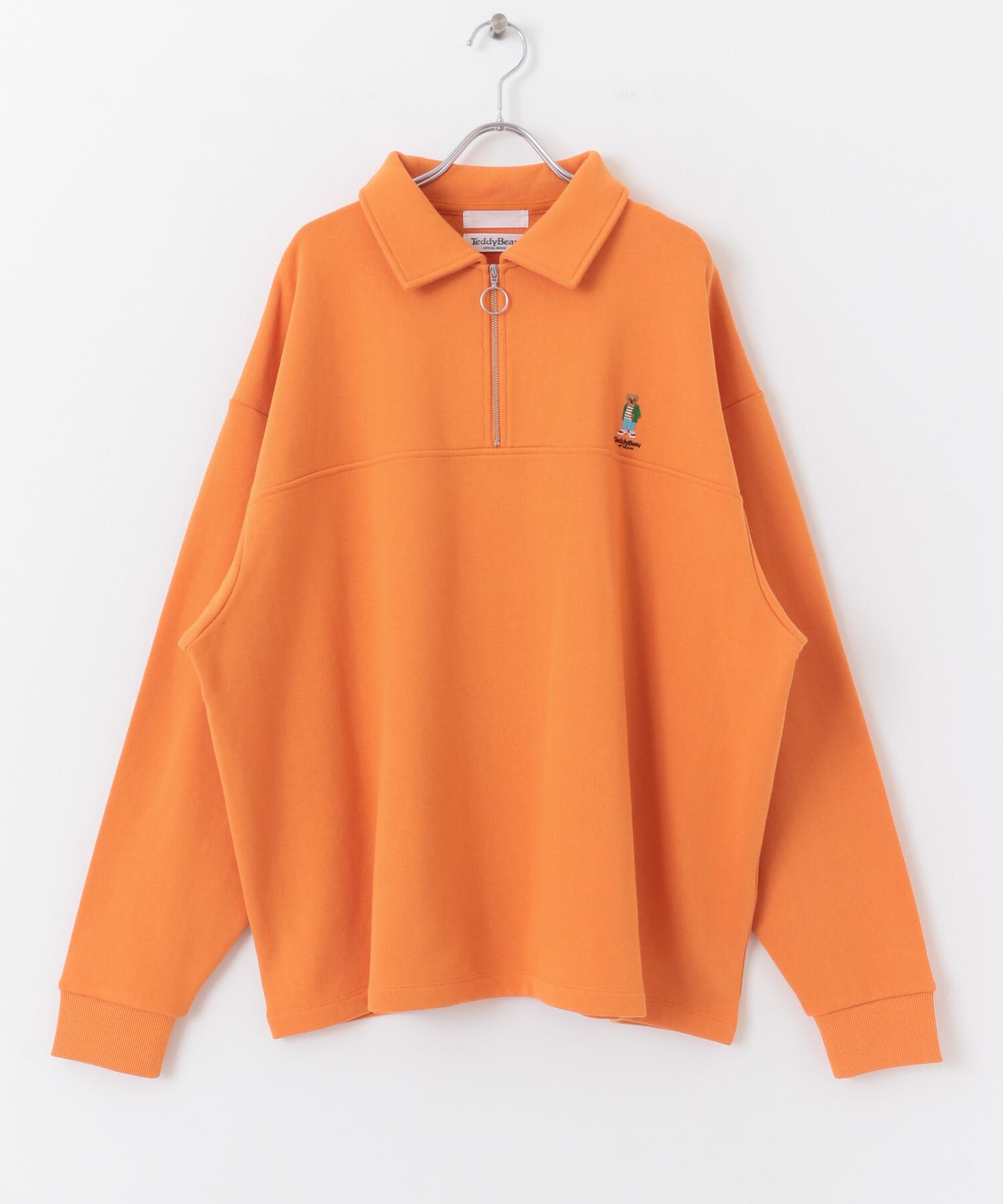 SENSE OF PLACE by URBAN RESEARCH「『別注』『ユニセックス』TeddyBear&times;SOP　テディベアハーフZIPスウェット」|スウェット・ジャージ|