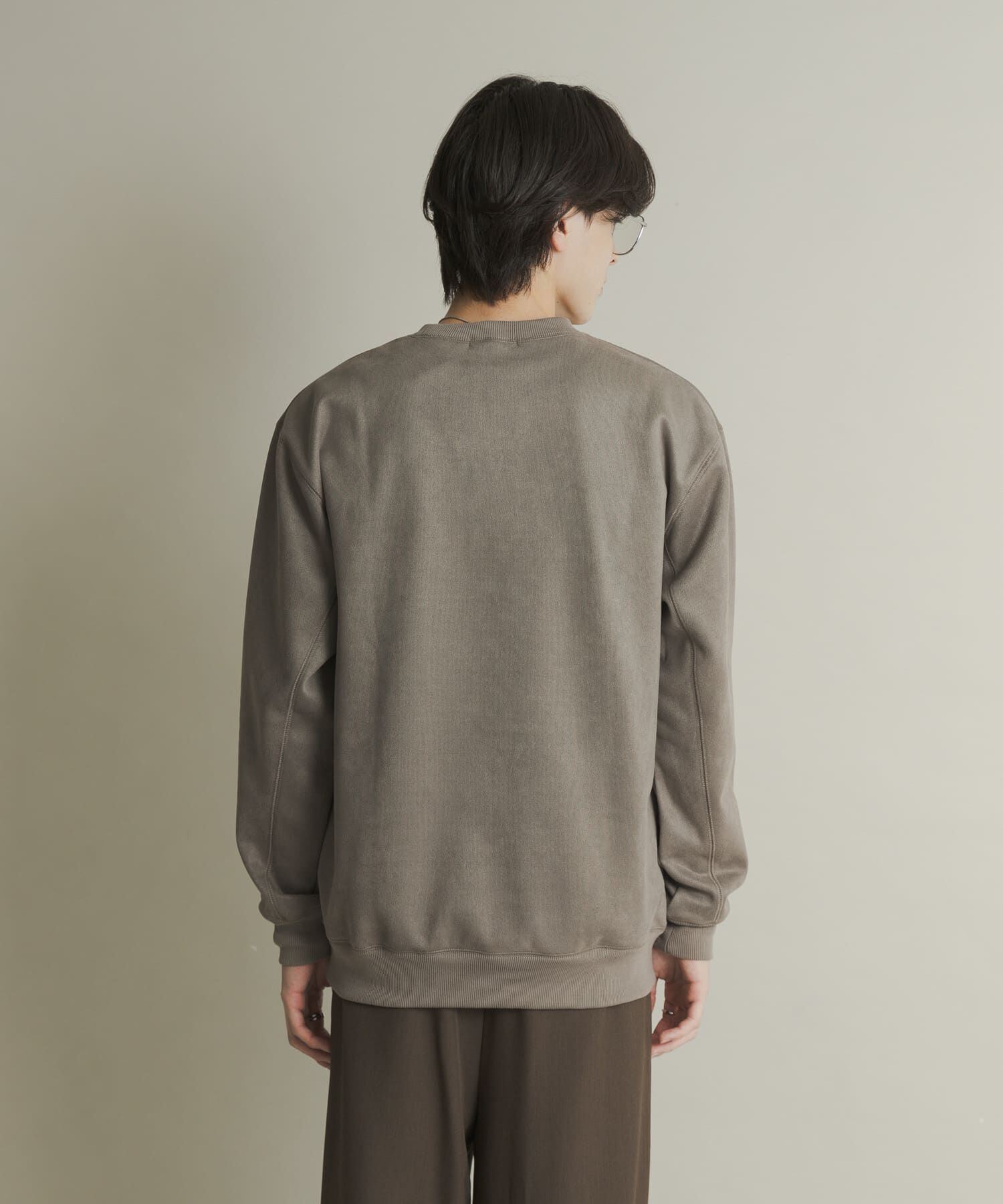 SENSE OF PLACE by URBAN RESEARCH「フェイクスエードクルーネックスウェット」|スウェット・ジャージ|