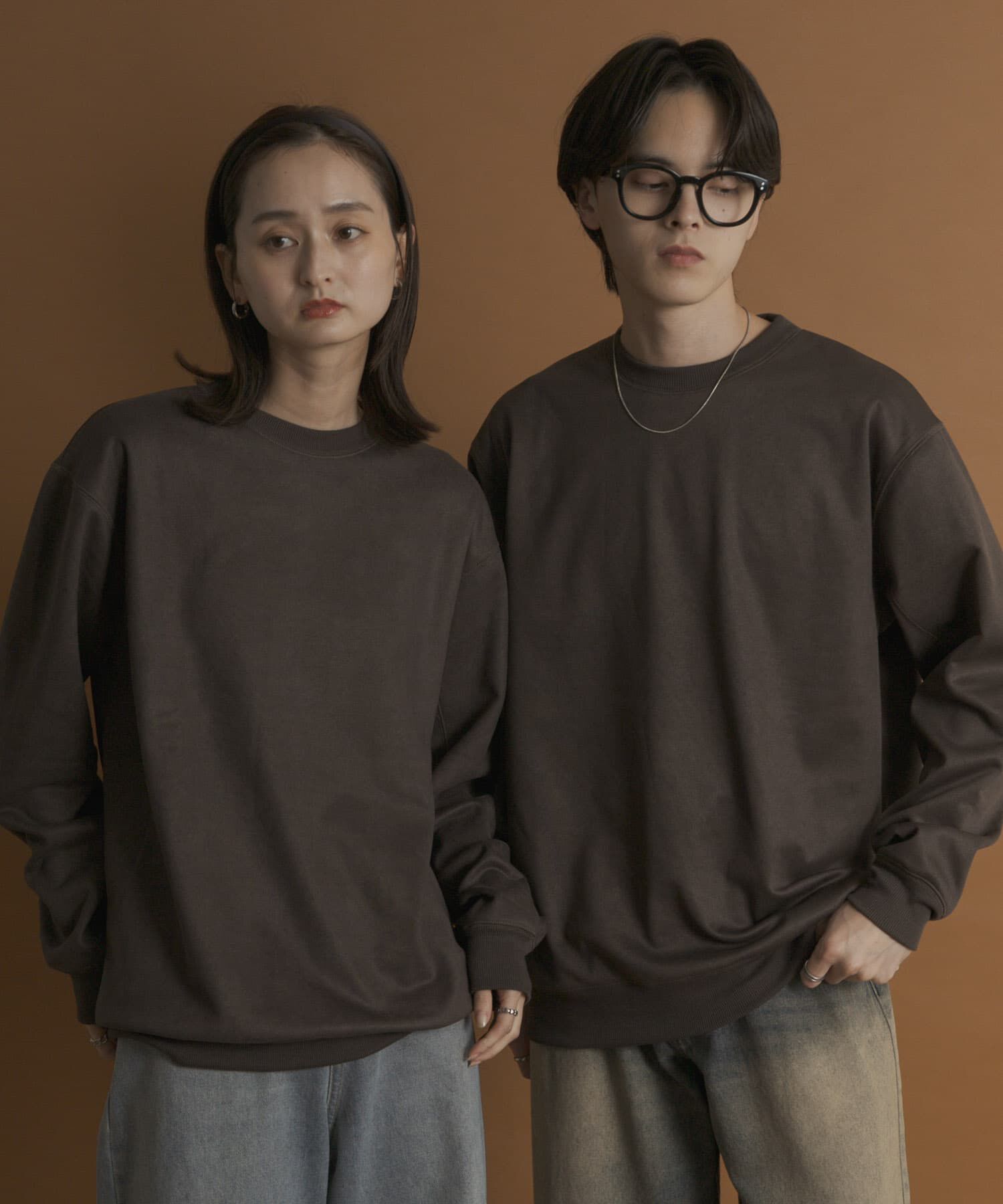 SENSE OF PLACE by URBAN RESEARCH「フェイクスエードクルーネックスウェット」|スウェット・ジャージ|