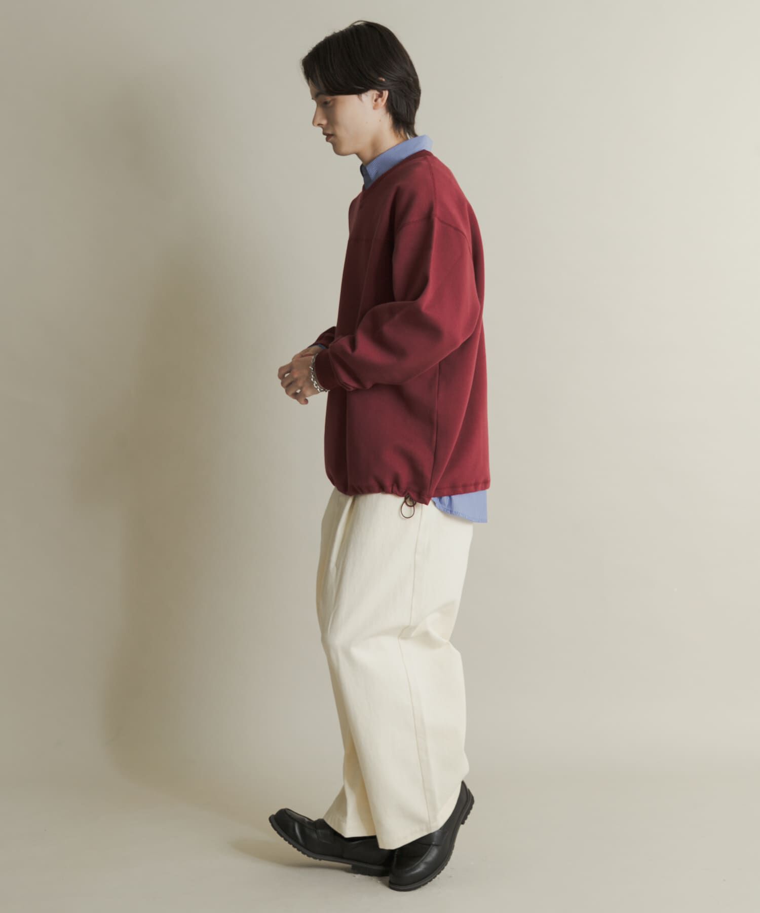 SENSE OF PLACE by URBAN RESEARCH「カノコVネックスウェット」|スウェット・ジャージ|