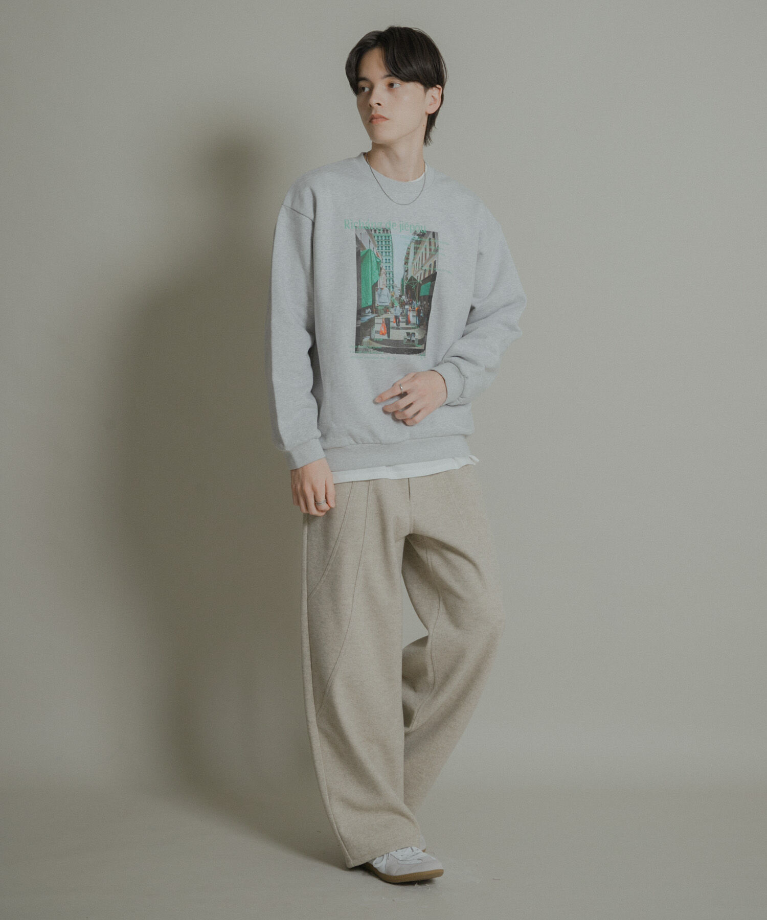 SENSE OF PLACE by URBAN RESEARCH「City graphic crew-neck Sweat」|スウェット・ジャージ|