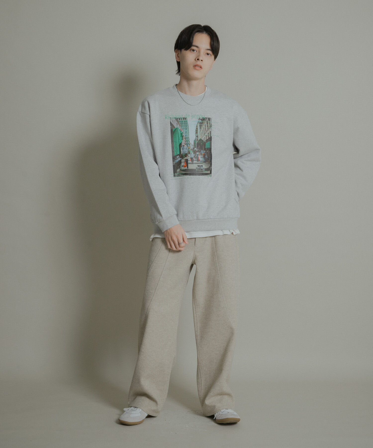 SENSE OF PLACE by URBAN RESEARCH「City graphic crew-neck Sweat」|スウェット・ジャージ|