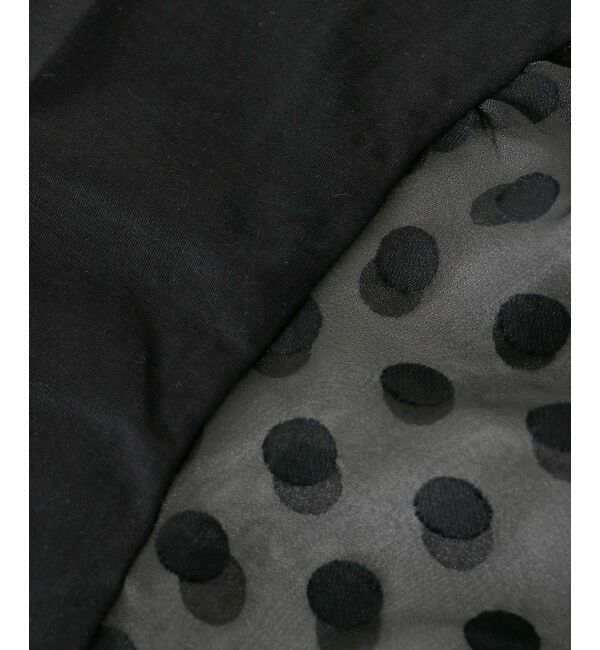 le.coeur blanc「《手洗い可能》TORRAZZO DONNAドット切替カットソー」|Tシャツ・カットソー|