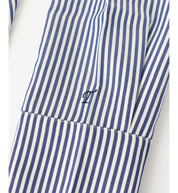  「《手洗い可能》TORRAZZO DONNAストライプAラインシャツ」|シャツ・ブラウス|
