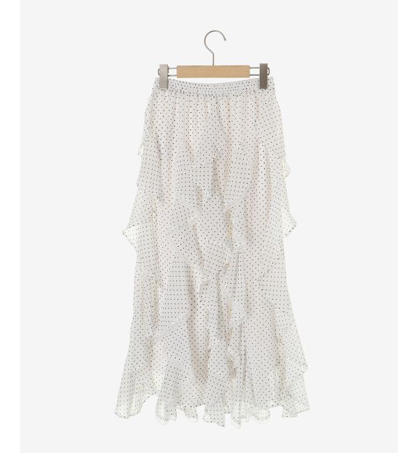  「エアリードロップラッフルスカート」|スカート|