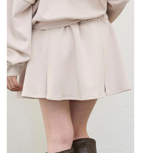  「プリーツラメミニスカパン」|スカート|