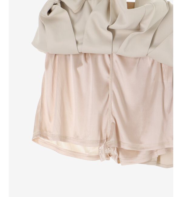  「プリーツラメミニスカパン」|スカート|