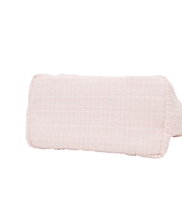 Maison de FLEUR「ツイードボリュームリボントートバッグ」|トートバッグ|