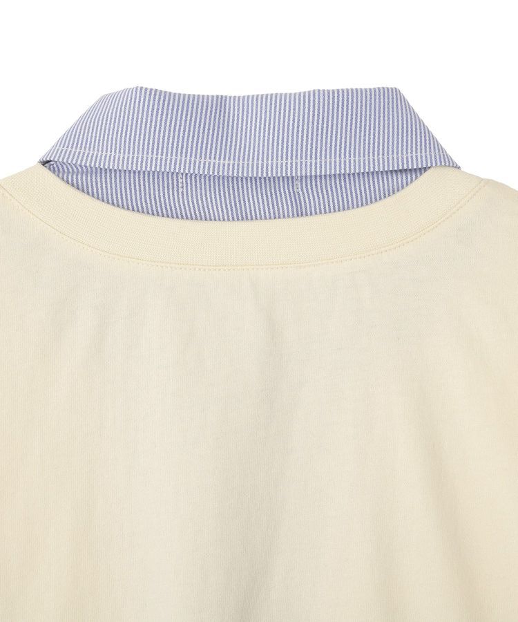 Green Parks「衿レイヤードッキングチュニック」|Tシャツ・カットソー|