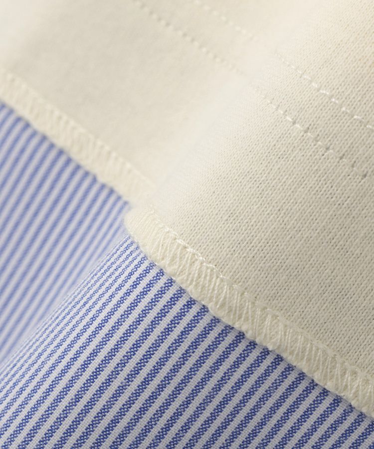 Green Parks「衿レイヤードッキングチュニック」|Tシャツ・カットソー|