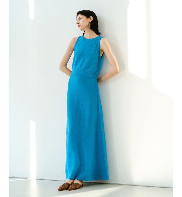 allureville「ハイゲージペーパーヤーンアメスリプルオーバー」|ニット・セーター|