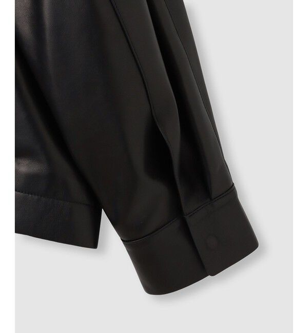 allureville「別注ラムレザーブルゾン」|ブルゾン・スタジャン|