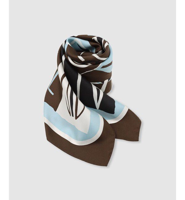 allureville/パッチワークプリントスカーフ