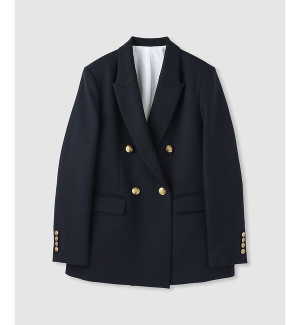 LOULOU WILLOUGHBY「【LOULOU WILLOUGHBY】ポリドビーダブルジャケット」|テーラードジャケット|