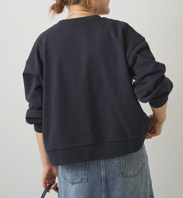  「レイヤード風スウェット」|プルオーバー|