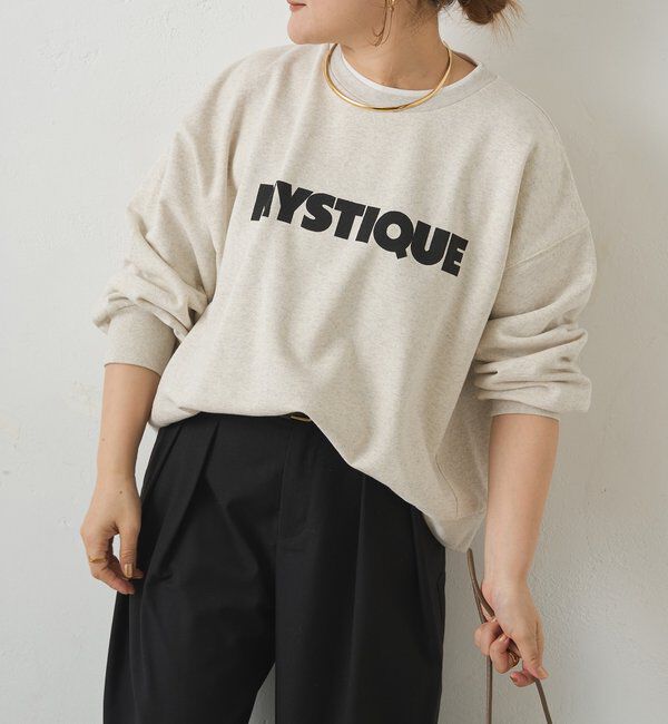  「レイヤード風スウェット」|プルオーバー|