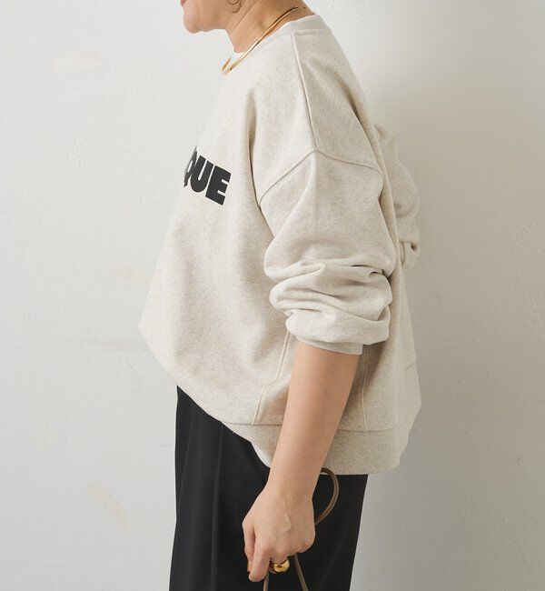  「レイヤード風スウェット」|プルオーバー|