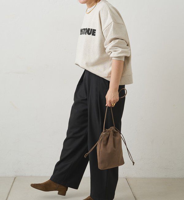  「レイヤード風スウェット」|プルオーバー|