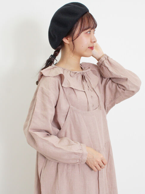 Samansa Mos2「【Slow linen】柄アソートキャミワンピース」|ワンピース|