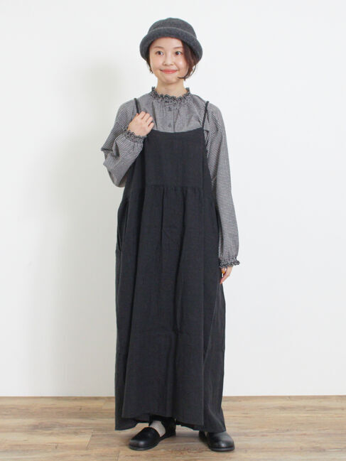 Samansa Mos2「【Slow linen】柄アソートキャミワンピース」|ワンピース|