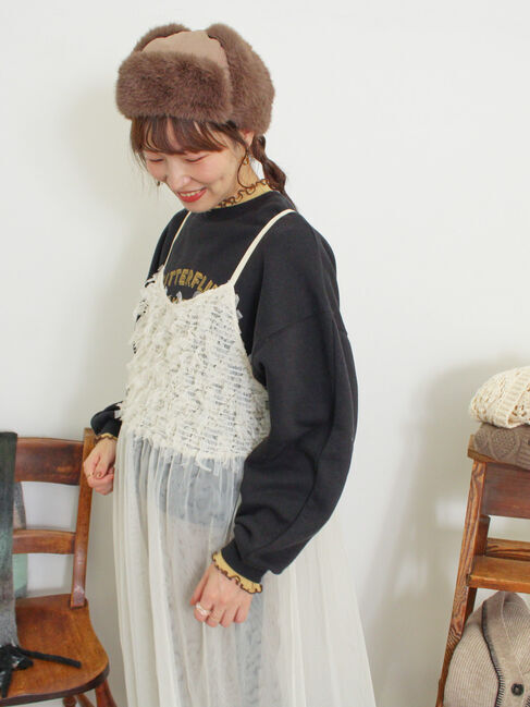 Samansa Mos2「柄アソートプリントスウェット」|Tシャツ・カットソー|