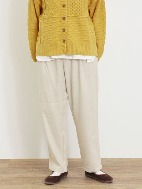 Samansa Mos2「ウール混テーパードパンツ」|その他|