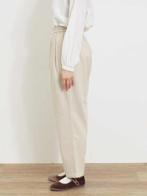 Samansa Mos2「ウール混テーパードパンツ」|その他|
