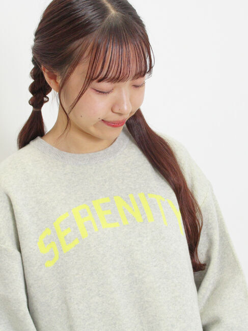 Samansa Mos2「ロゴジャカードニット」|ニット・セーター|