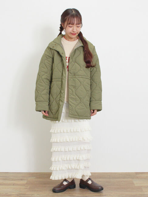 Samansa Mos2「◎レタリング配色ニット」|ニット・セーター|