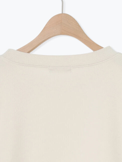 Samansa Mos2「◎ショート丈スウェット」|Tシャツ・カットソー|